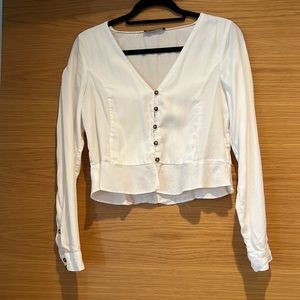 Zara Button Up Blouse